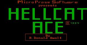 Hellcat ACE - PC MS-DOS de MicroProse Software (1984)